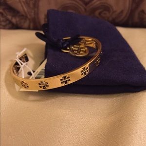 Tory Burch gold cuff bracelet
